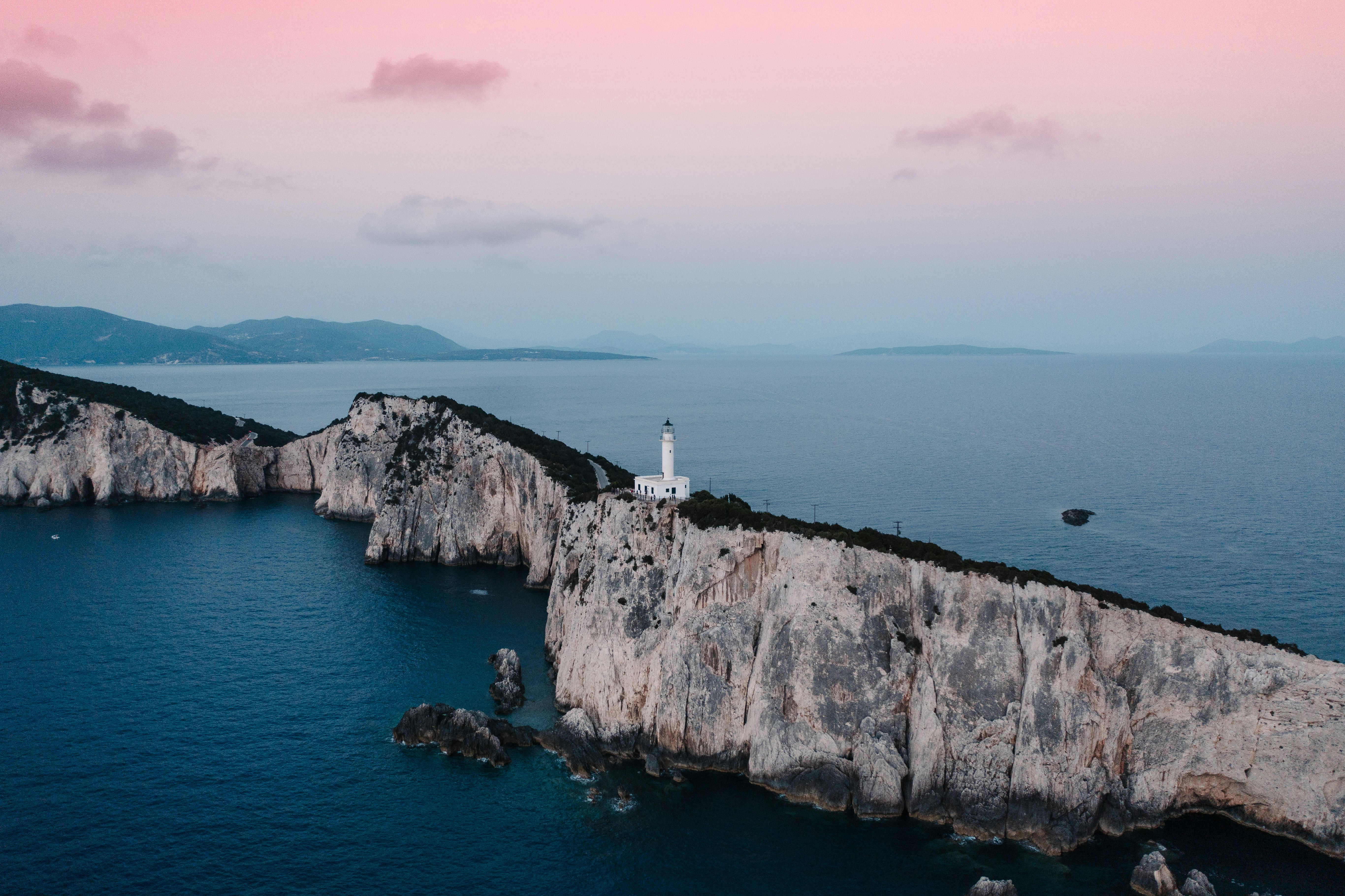 Sailing the turquoise Ionian waters near Lefkada, Greece